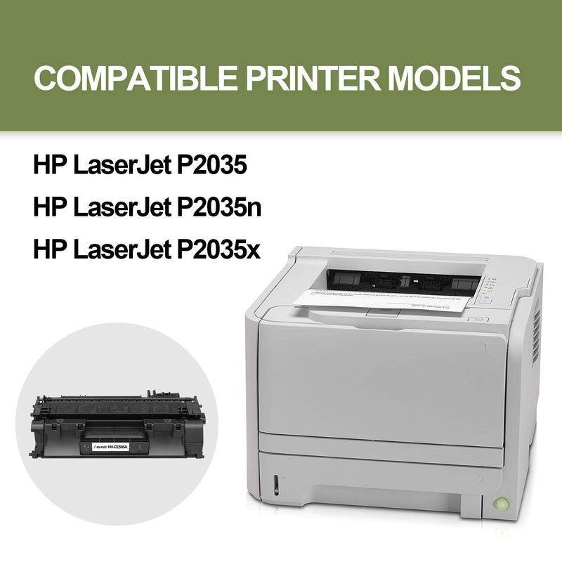 hehua Compatible MICR Toner Cartridge Replacement for HP 05A CE505A MICR for P2035 P2035n P2035X (1 Pack) - Image 3